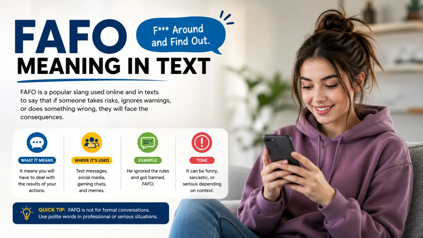 FAFO Meaning in Text