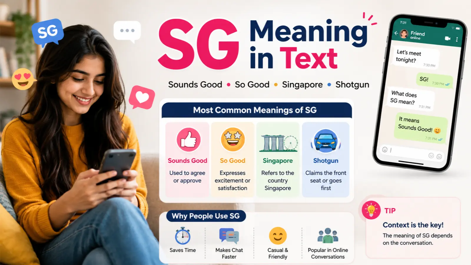 SG Meaning in Text