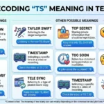 TS Meaning in Text