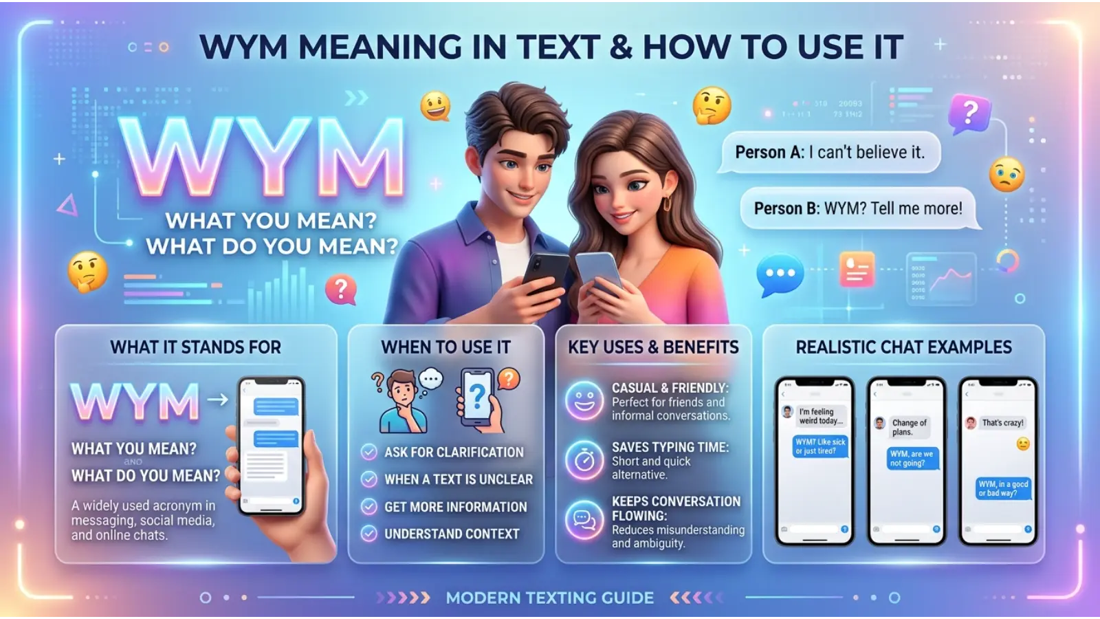 WYM Meaning in Text