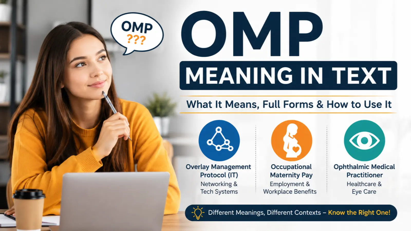 OMP Meaning in Text
