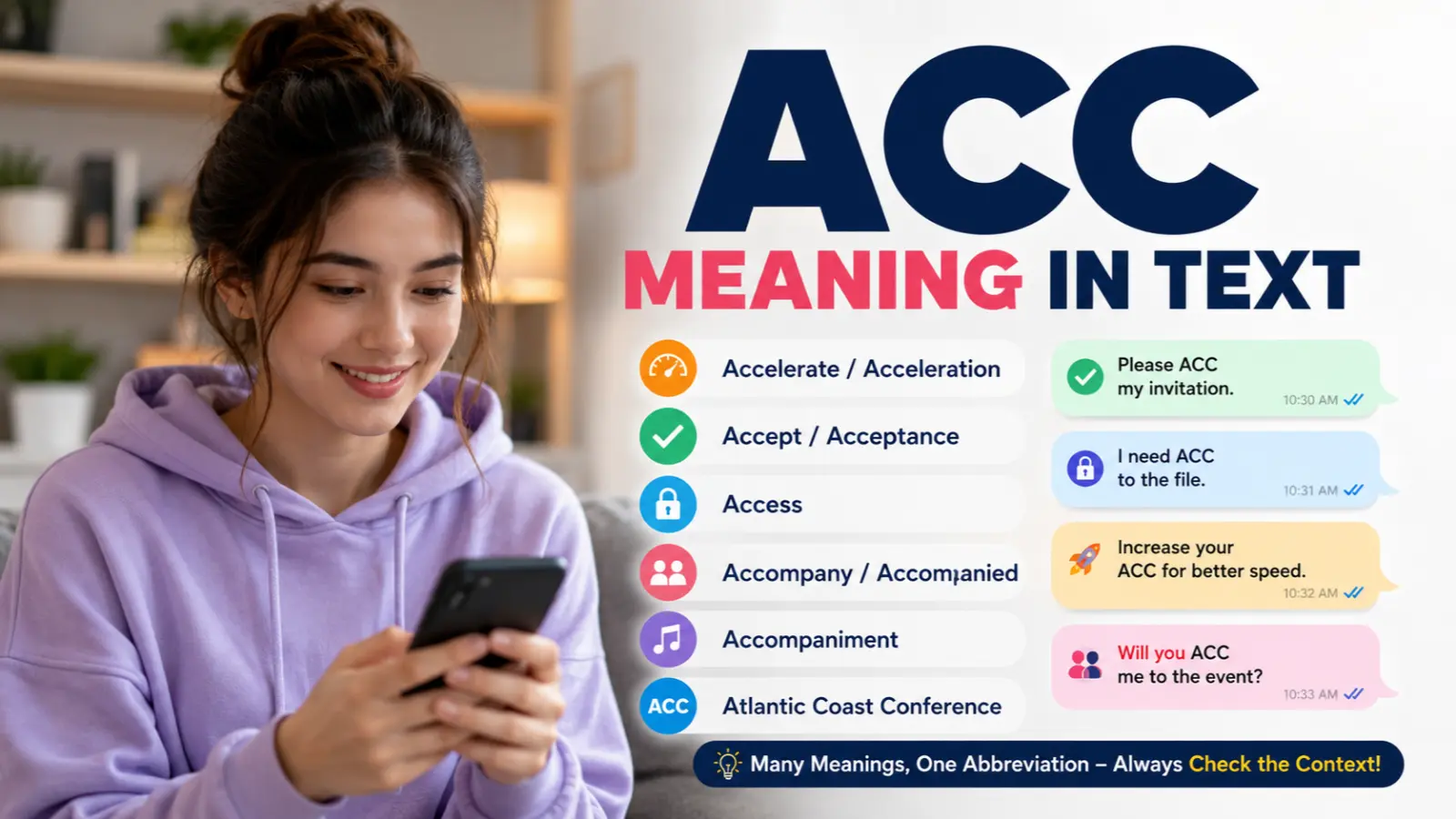 ACC Meaning in text