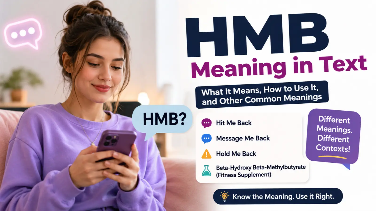 HMB Meaning in Text