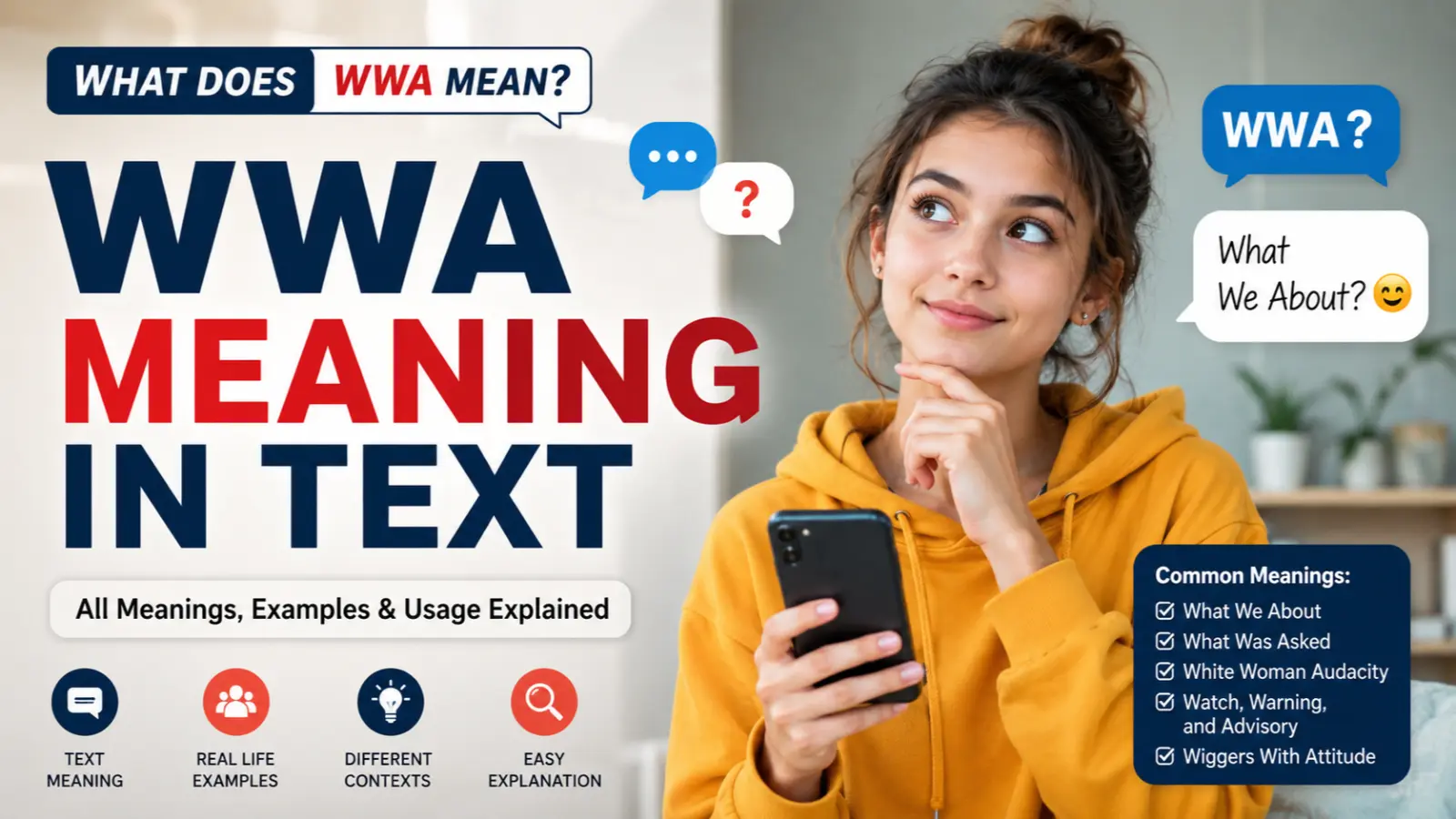 WWA Meaning in Text