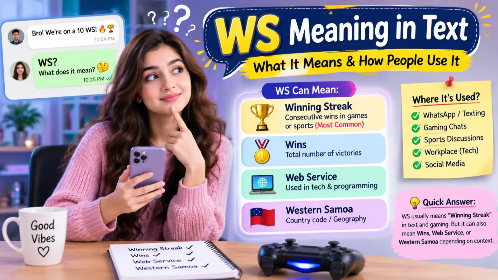 WS Meaning in Text