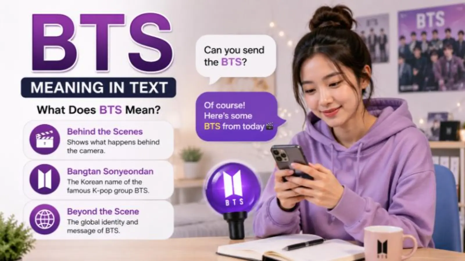 BTS Meaning in Text