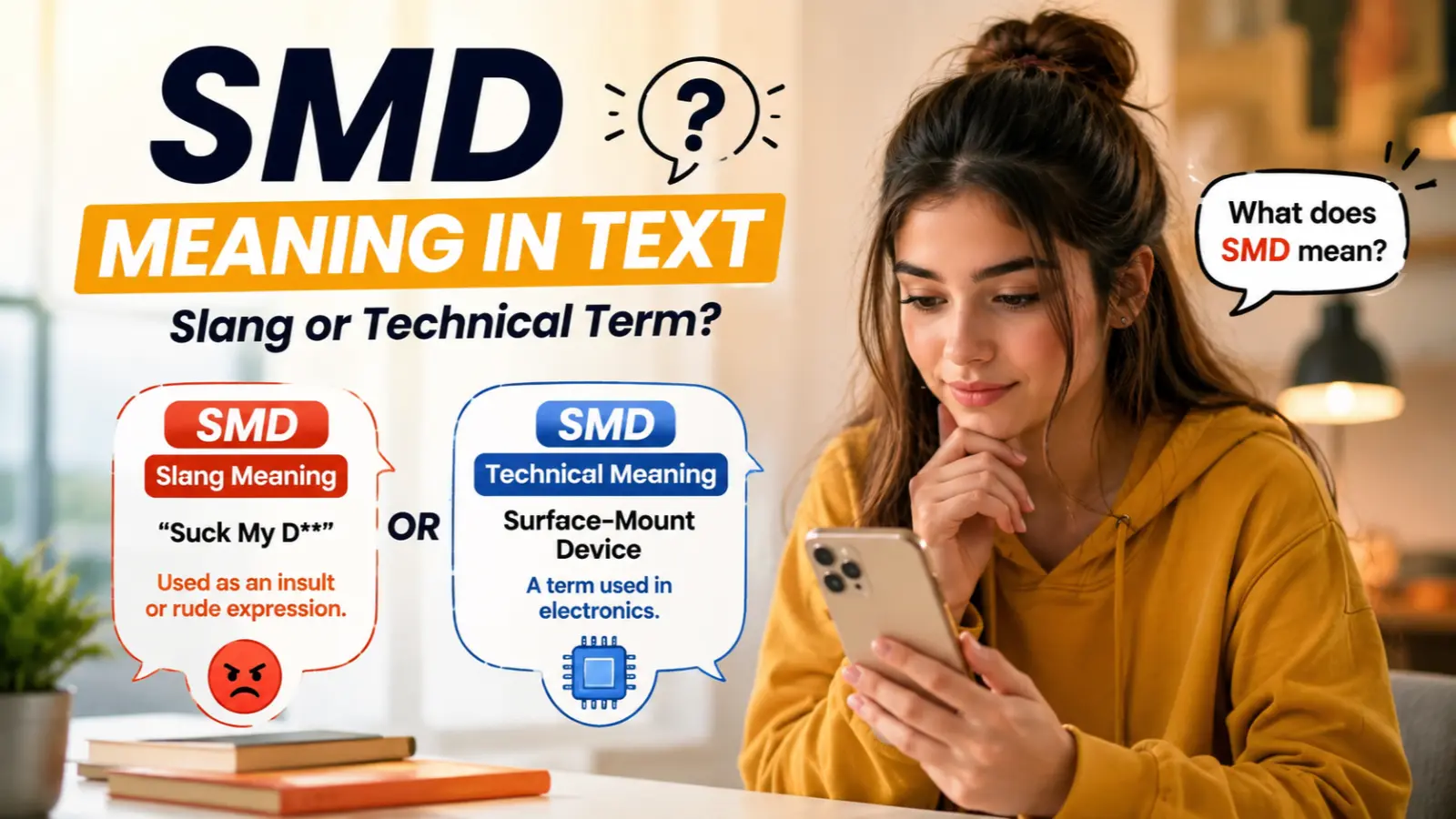 SMD Meaning in Text