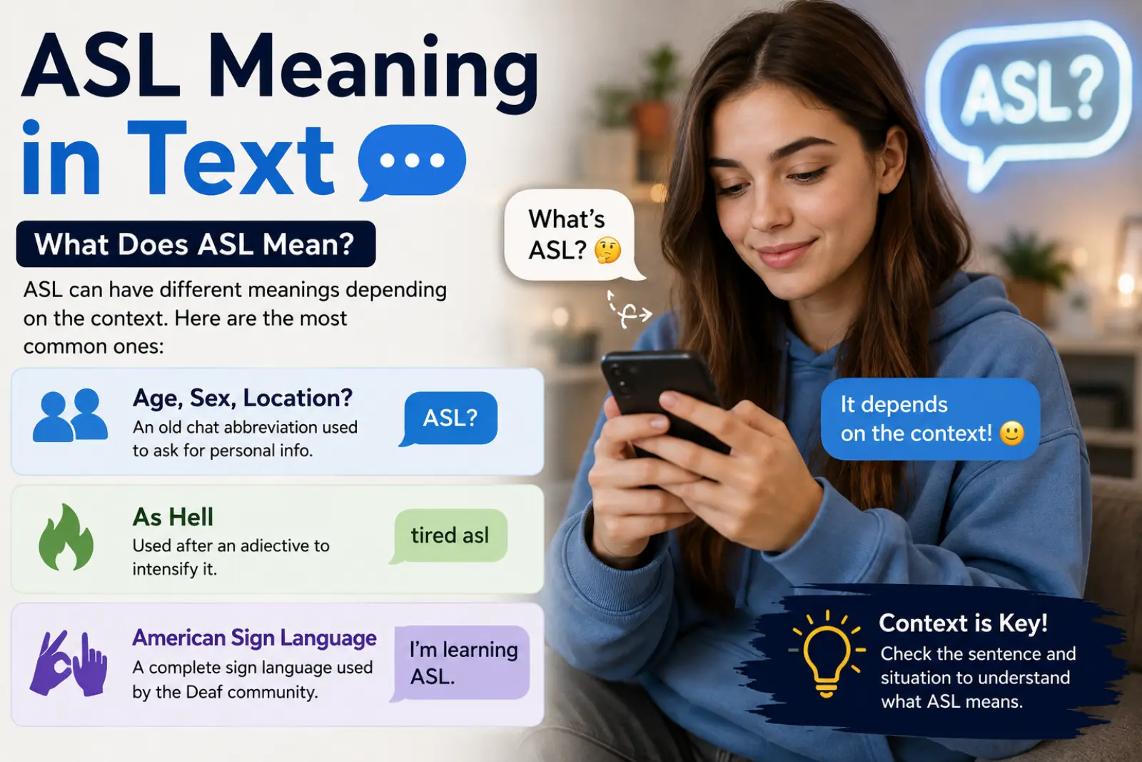 ASL Meaning