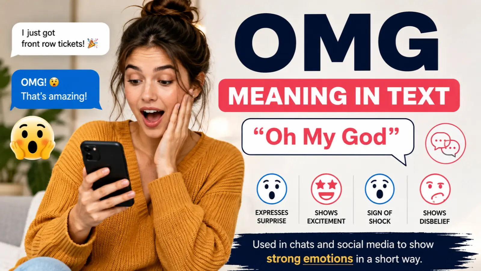 OMG Meaning in Text