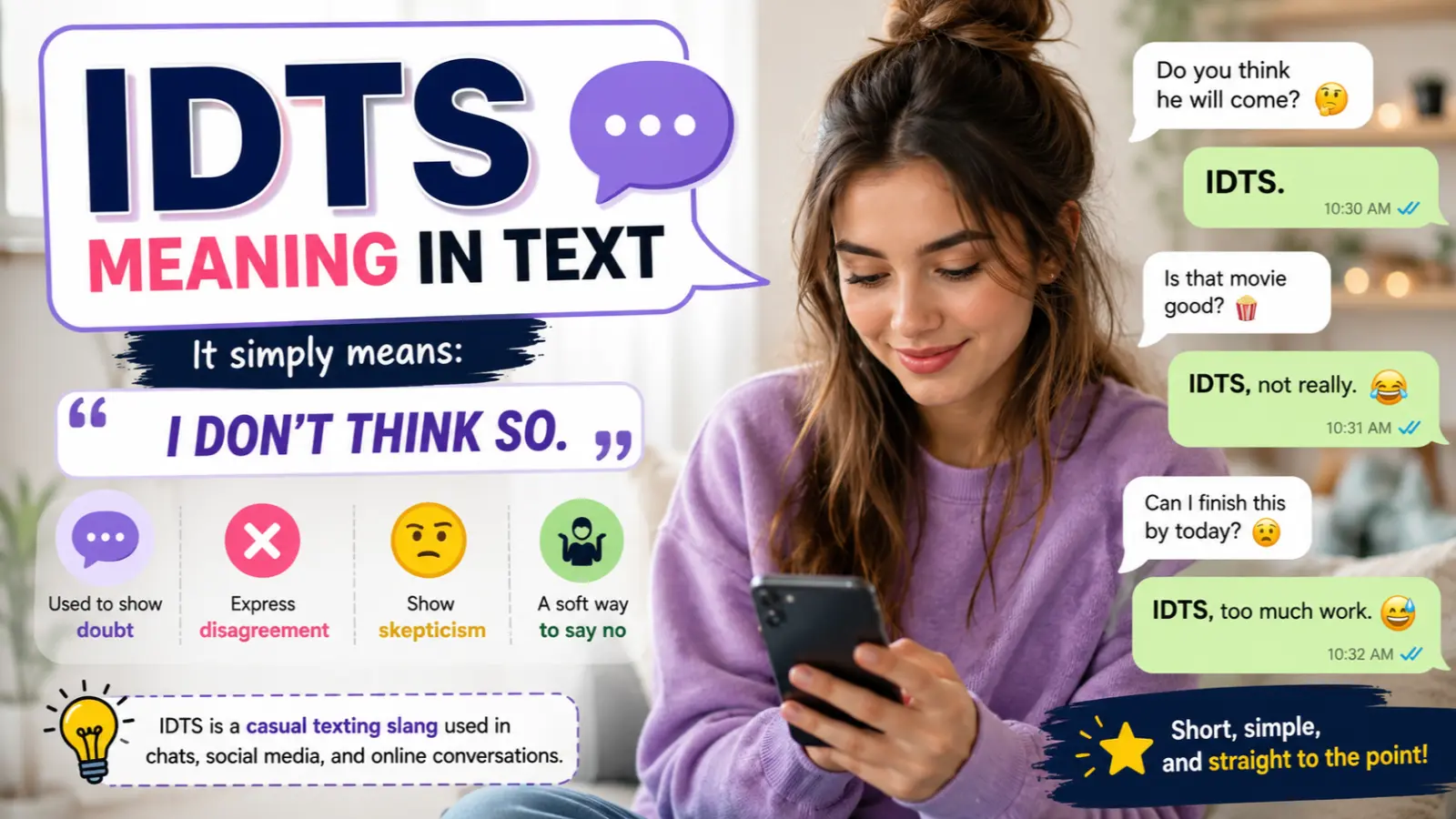 IDTS Meaning in Text