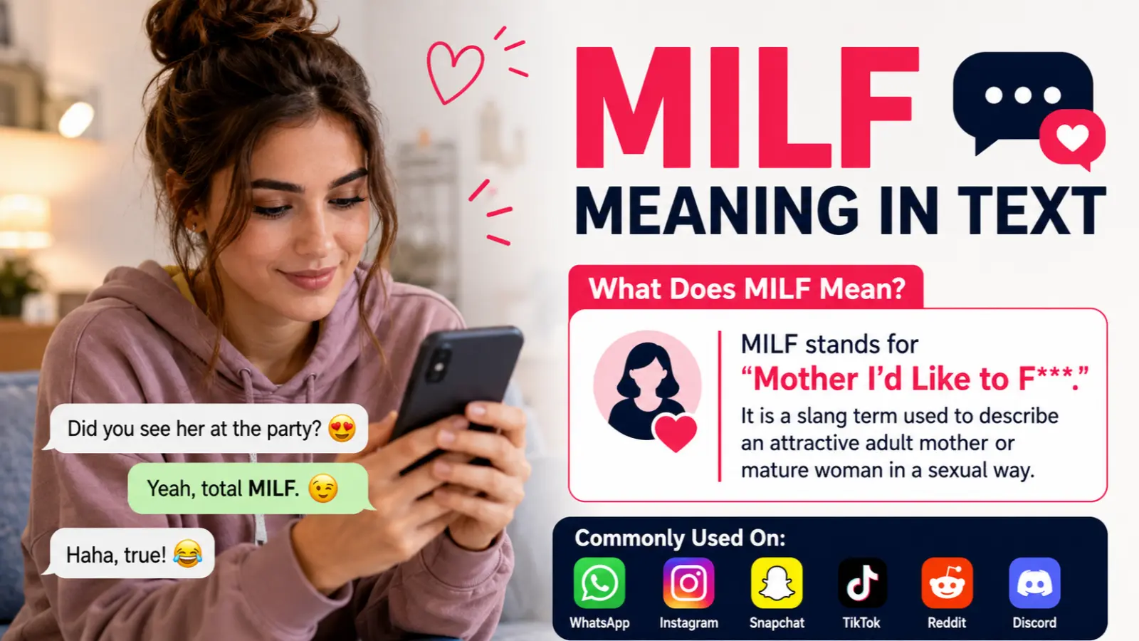 MILF Meaning in Text