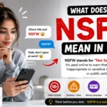 NSFW meaning in text