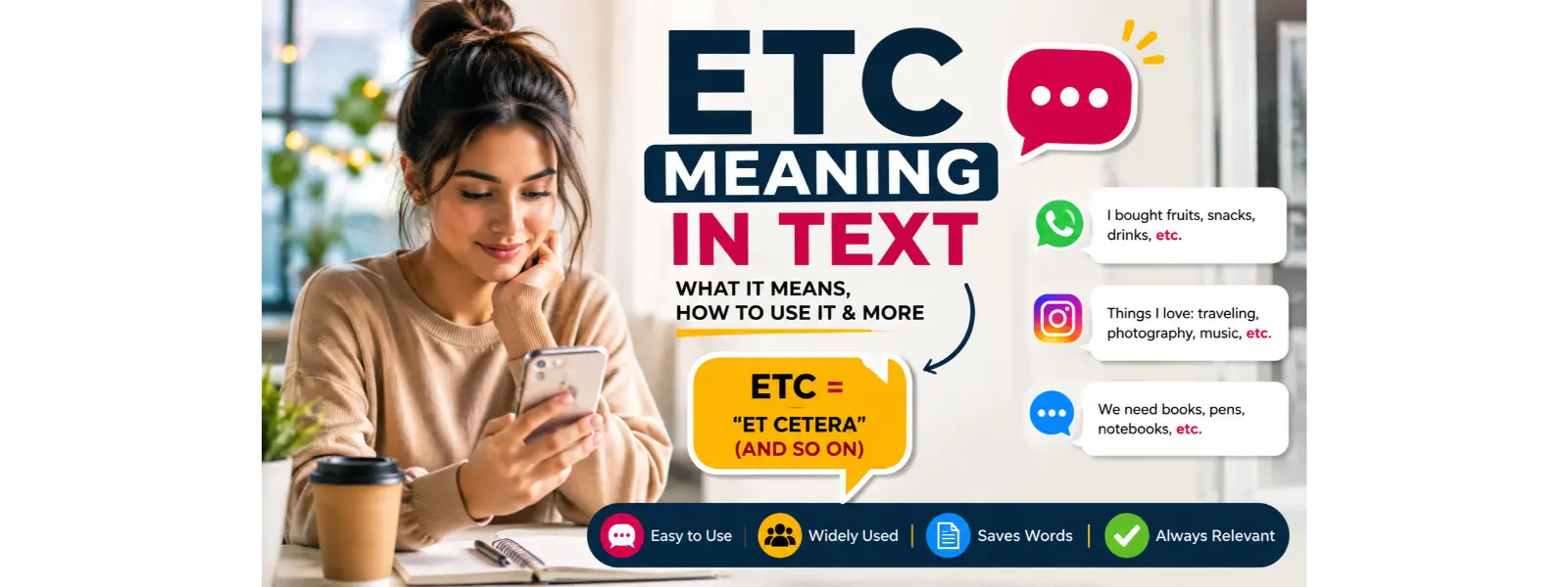 ETC Meaning in Text