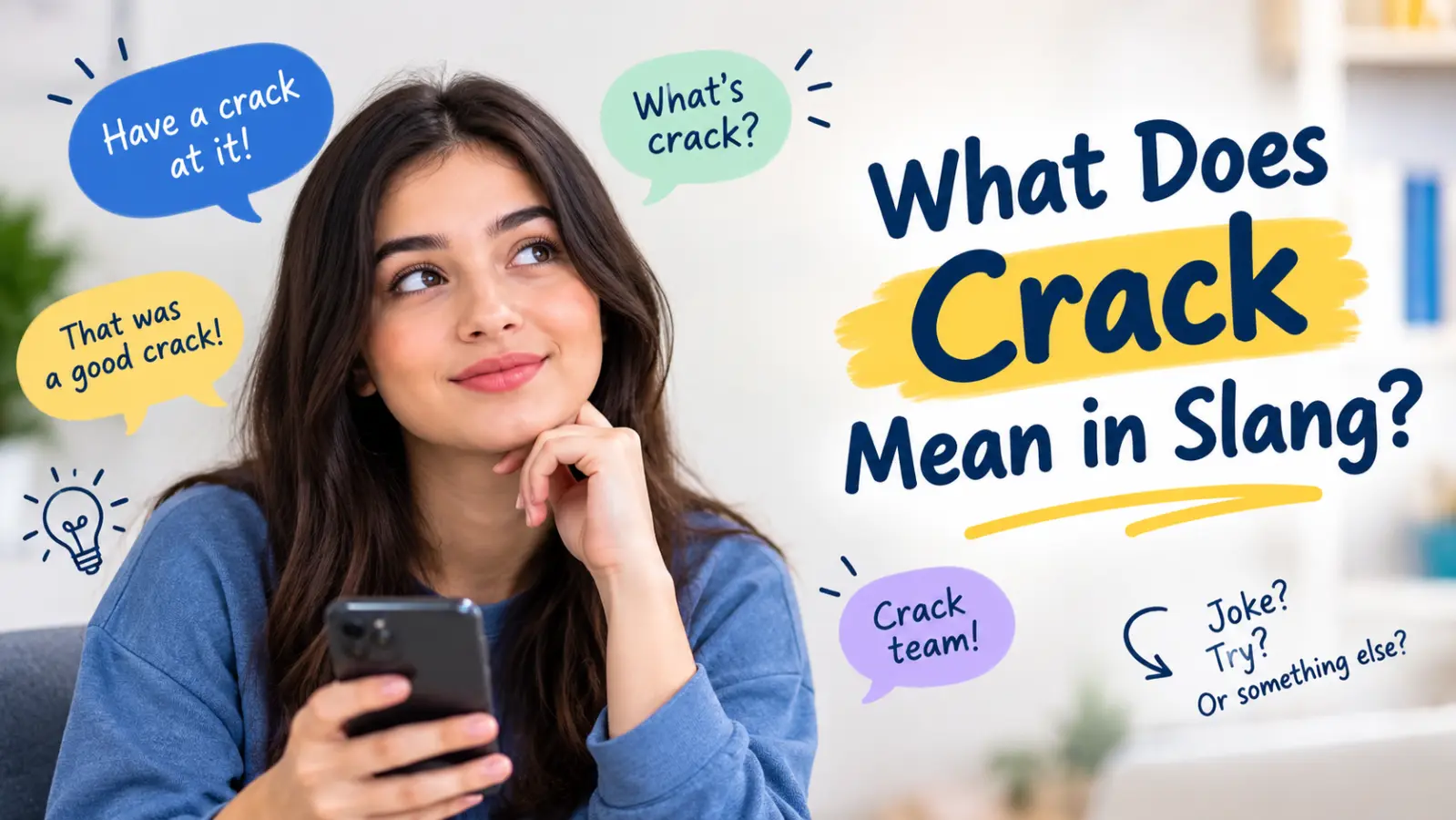 Crack in Slang