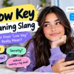 Low Key Meaning Slang