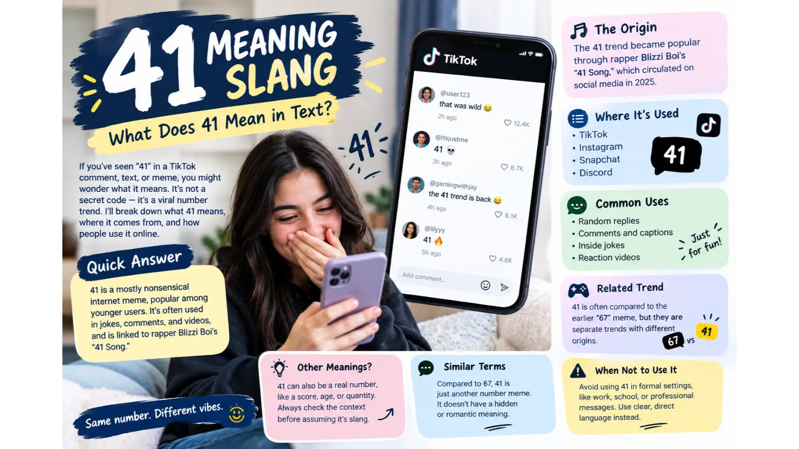 41 Meaning Slang