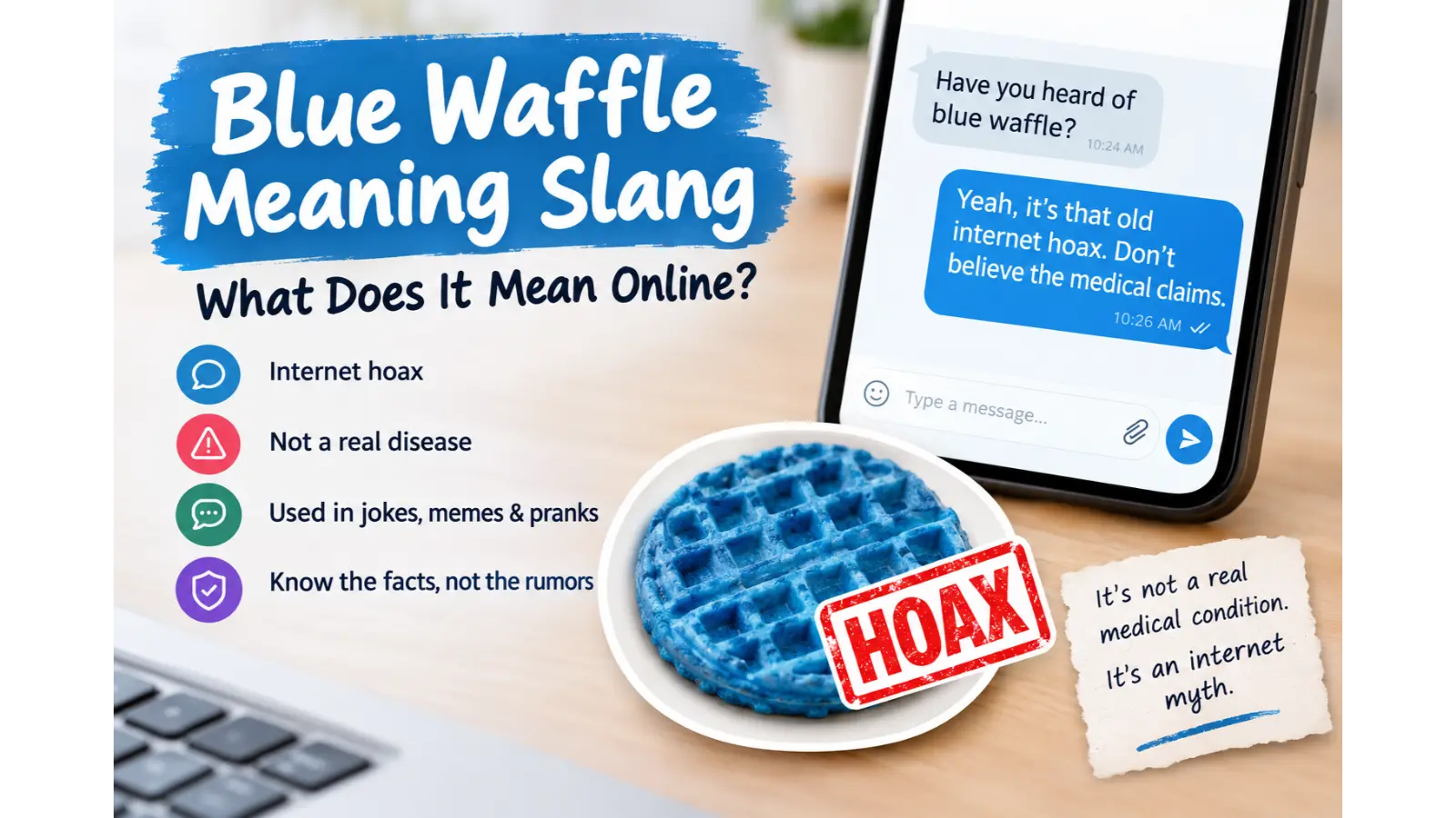 Blue Waffle Meaning Slang
