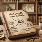 MO Meaning Slang