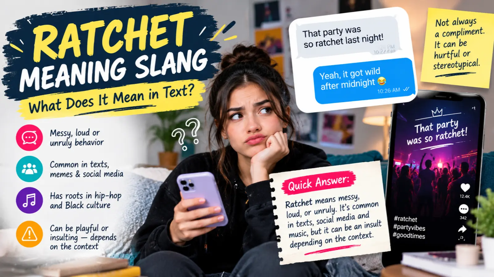 Ratchet Meaning Slang