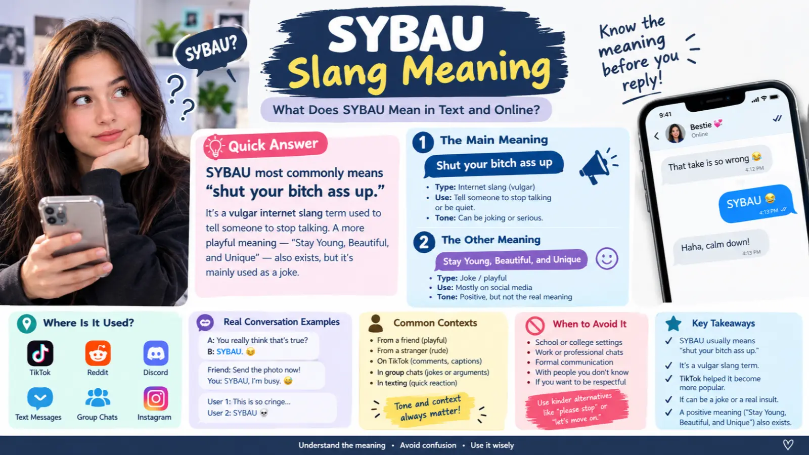 SYBAU Slang Meaning